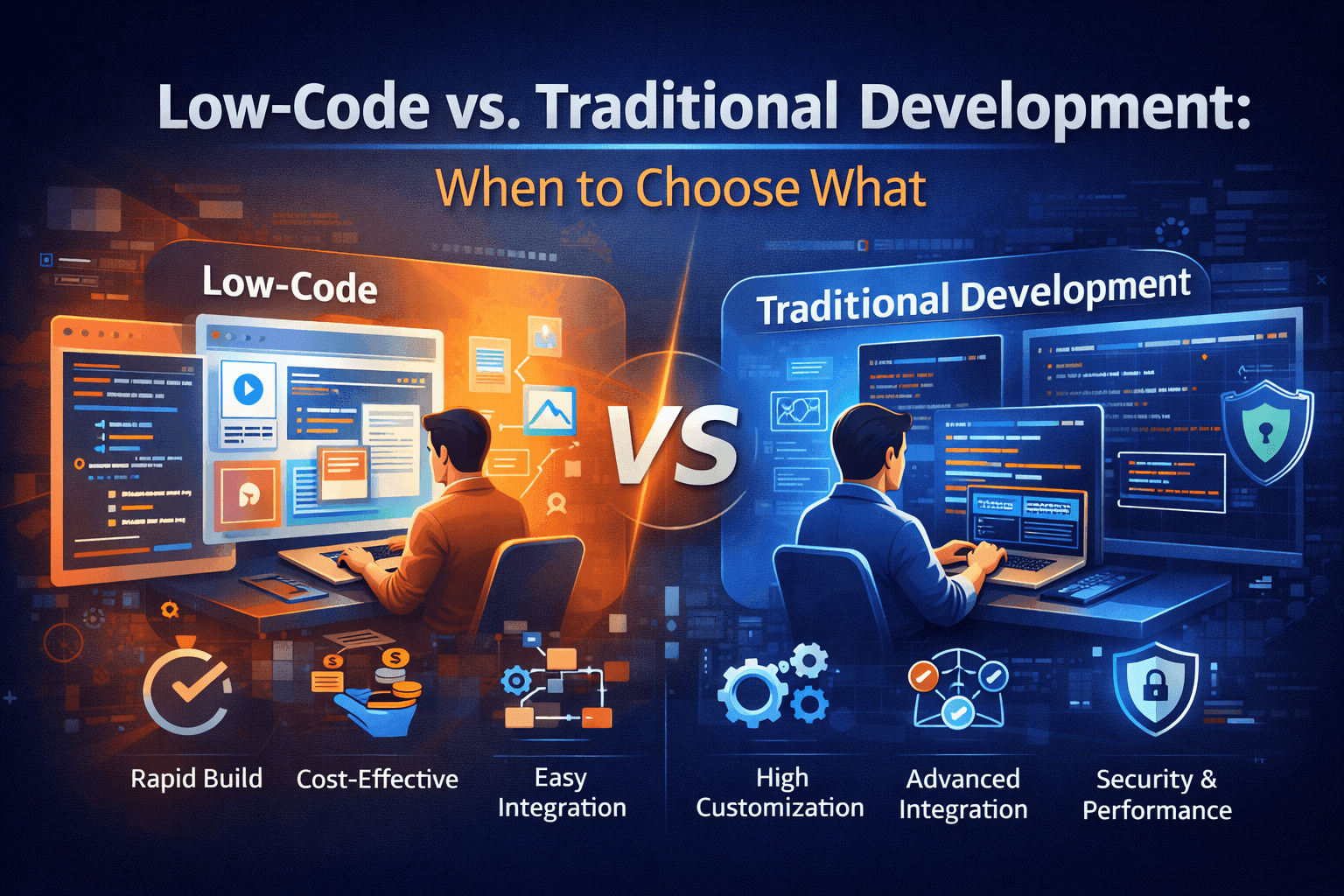 Low-Code vs. Traditional Development: When to Choose What