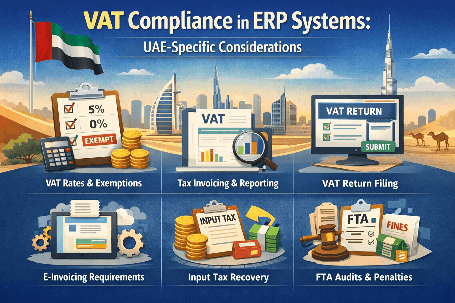 VAT Compliance in ERP Systems: UAE-Specific Considerations  